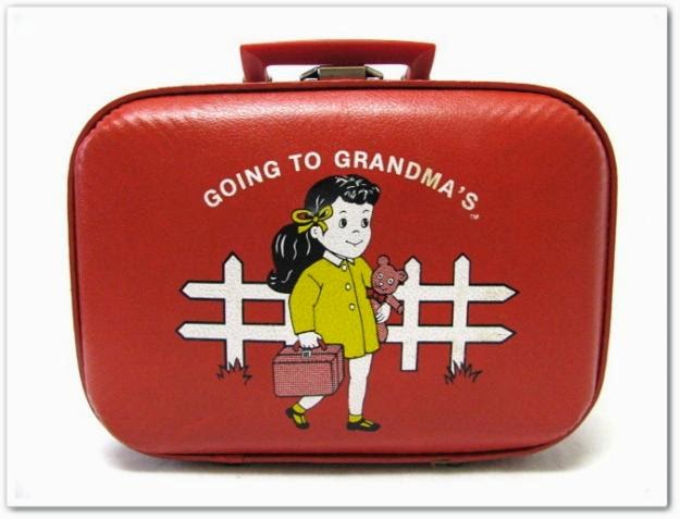 Going to grandma's children's suitcase hot sale